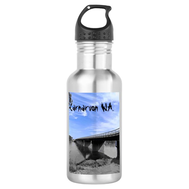 Wasserflasche Stainless Steel (Vorderseite)