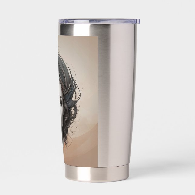 Wasserflasche Thermobecher (Links)