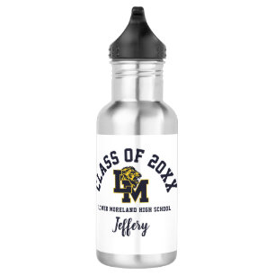 Wasserflasche Unteres Moreland High School Logo