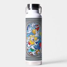 Wasserflasche - Vögel in die Liebe