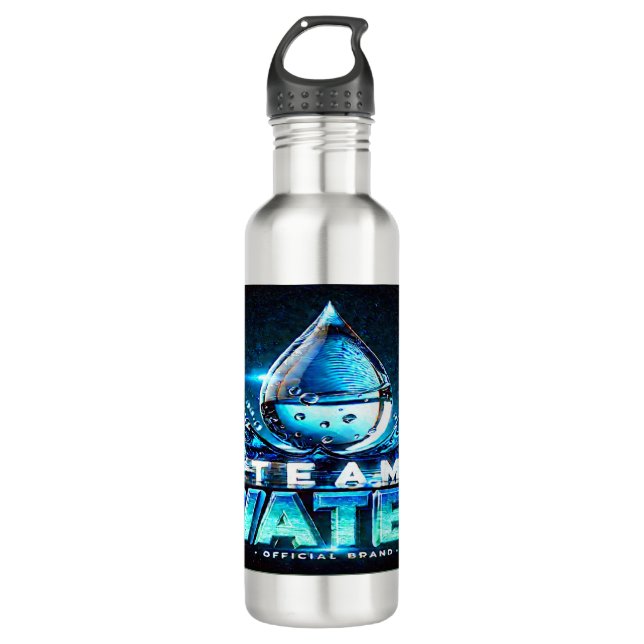 Wasserflasche | YouTuber-Herausforderung Edelstahlflasche (Vorderseite)