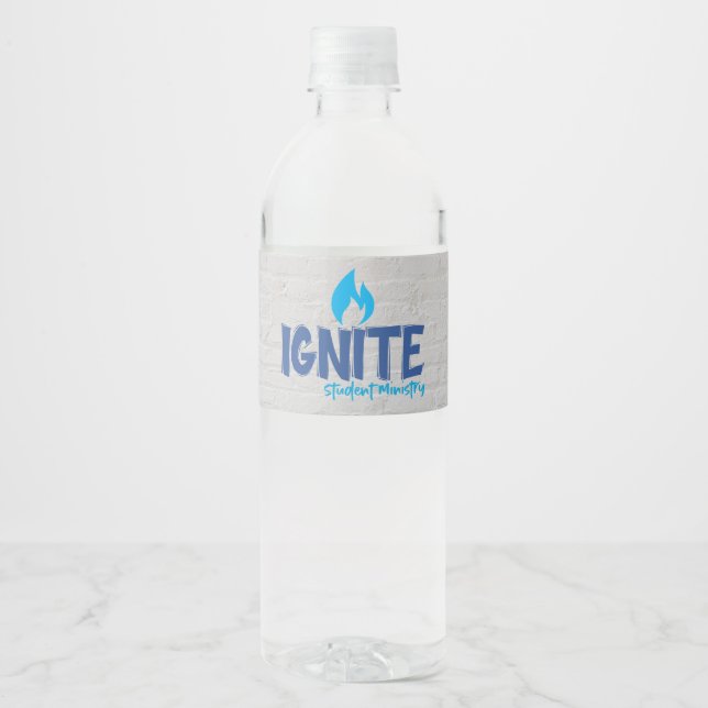 Wasserflaschen-Labels (Vorderseite)