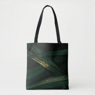WASSERFLÜSSE AUF GRÜNEN FLASCHEN TASCHE