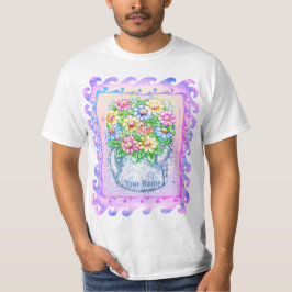 Wasserfreie Blume T-Shirt