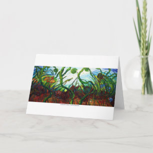 Wasserfreie GREETINGKARTE Karte