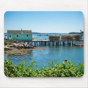 Wasserfront in Stonington, Maine Mousepad