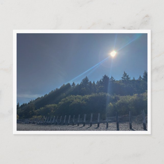 Wasserfront Postkarte (Vorderseite)