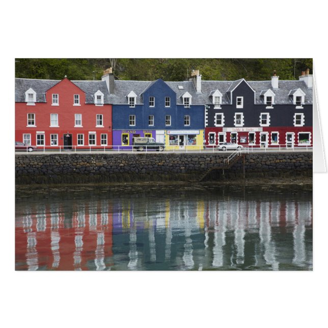 Wasserfront, Tobermory, Insel Mull, Schottland, (Vorderseite (Horizontal))