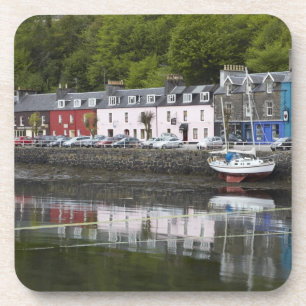 Wasserfront, Tobermory, Insel Mull, Schottland, 2 Untersetzer