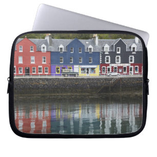 Wasserfront, Tobermory, Insel Mull, Schottland Laptopschutzhülle