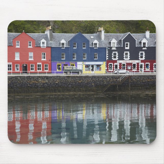 Wasserfront, Tobermory, Insel Mull, Schottland Mousepad (Vorne)