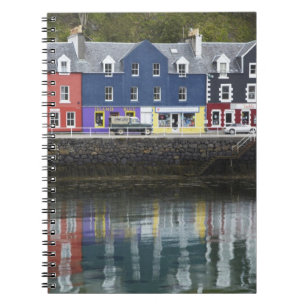 Wasserfront, Tobermory, Insel Mull, Schottland Notizblock