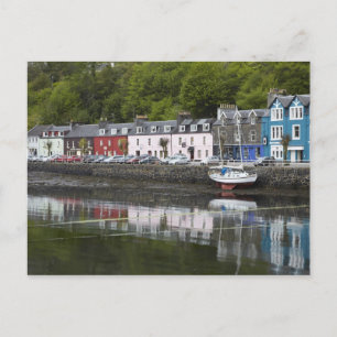 Wasserfront, Tobermory, Isle of Mull, Schottland,  Postkarte