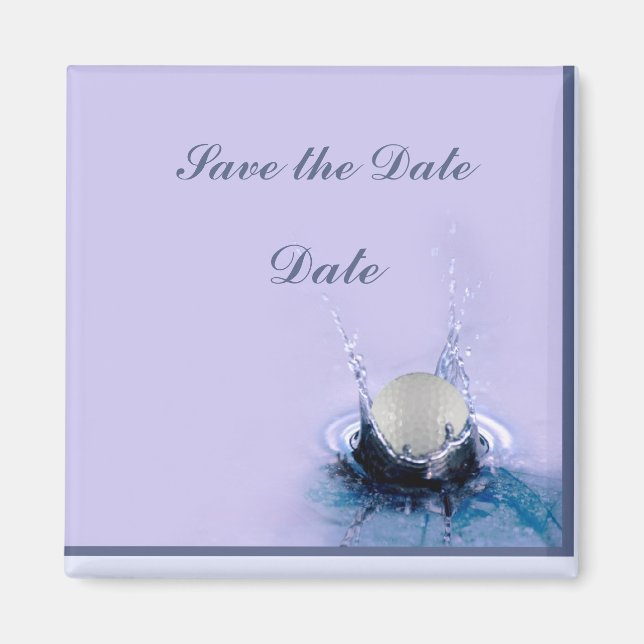 Wassergefahr Magnet (Vorne)