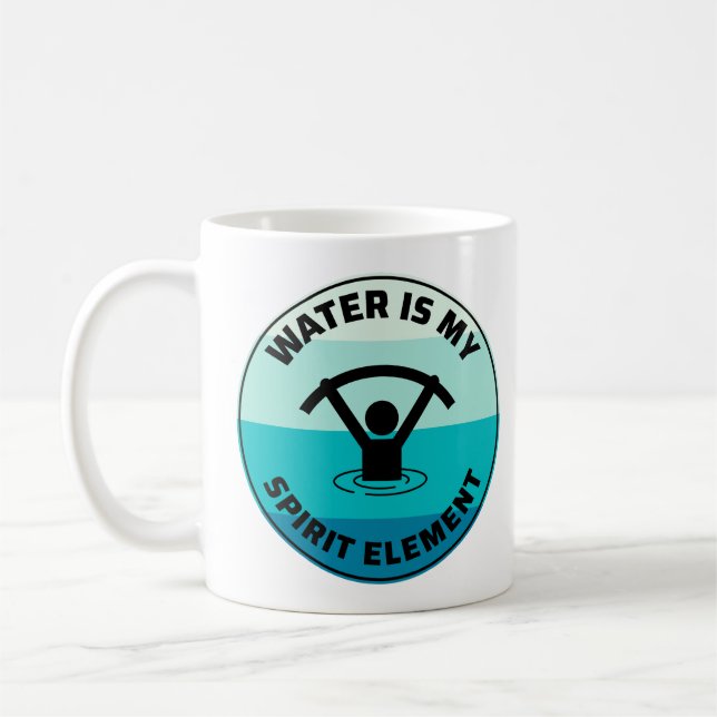 Wassergymnastik Aquatic Fitness Aqua-Aqua Kaffeetasse (Links)