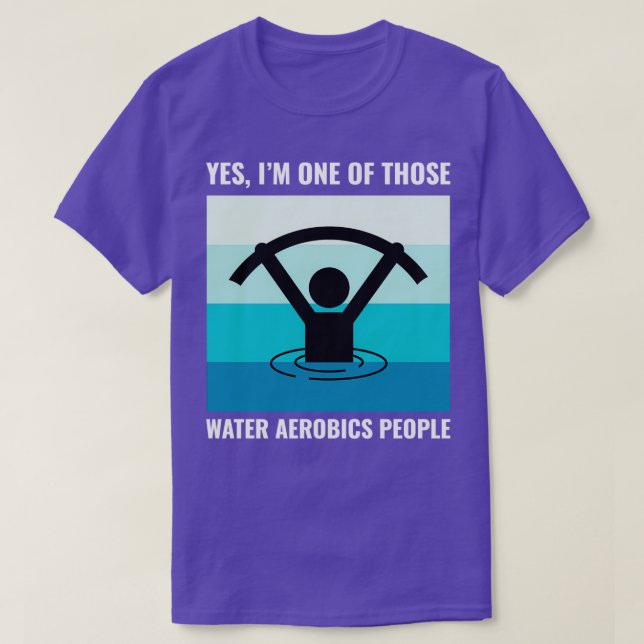 Wassergymnastik Aquatic Fitness Aqua-Übungen 22 T-Shirt (Design vorne)