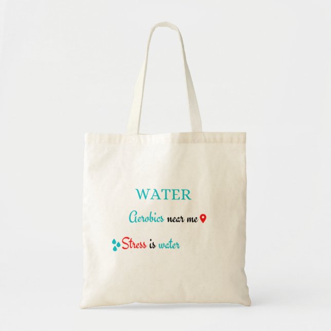 Wassergymnastik in meiner Nähe Tragetasche (Vorne)