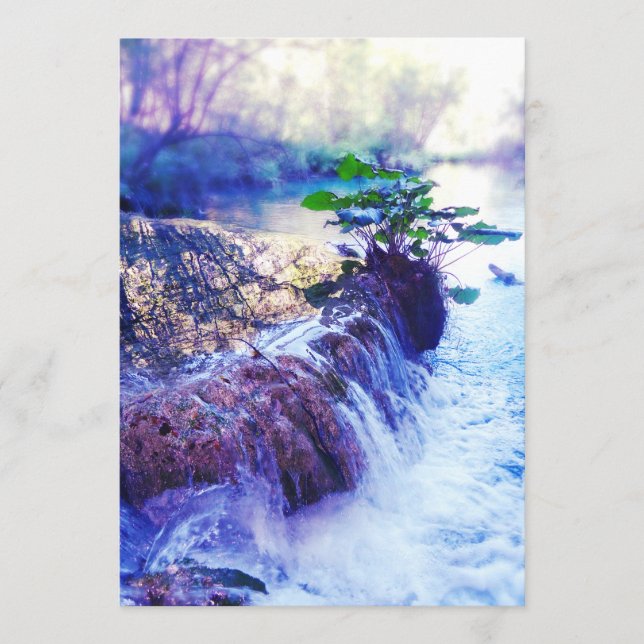 Wasserhahn auf der Gedenkkarte Programm (Vorderseite)