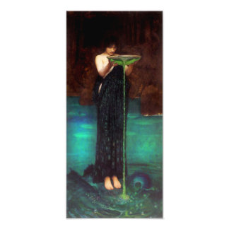 Wasserhaus Circe Invidiosa Print Fotodruck