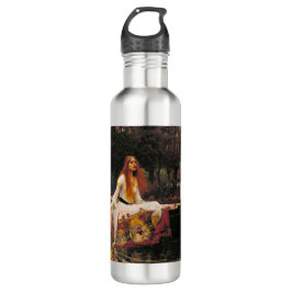Wasserhaus Die Dame von Shalott Edelstahlflasche