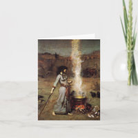 Wasserhaus Die Magic Circle Note Card