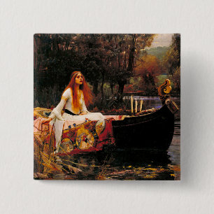 Wasserhaus Lady of Shalott Button