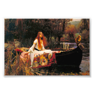 Wasserhaus Lady of Shalott Fotodruck