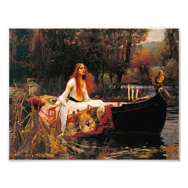 Wasserhaus Lady of Shalott Fotodruck (Vorne)
