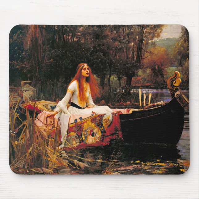 Wasserhaus Lady of Shalott Mousepad (Vorne)