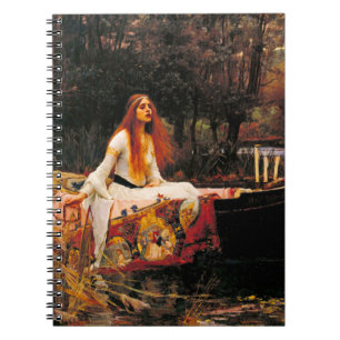Wasserhaus Lady of Shalott Notizblock
