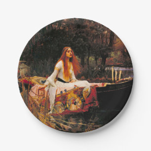 Wasserhaus Lady of Shalott Pappteller