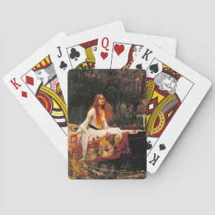 Wasserhaus Lady of Shalott Spielkarten