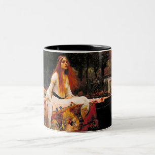 Wasserhaus Lady of Shalott Zweifarbige Tasse