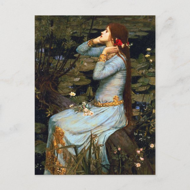 Wasserhaus Ophelia Postcard Postkarte (Vorderseite)