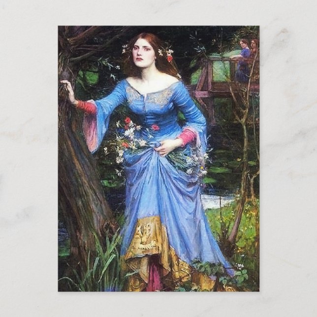 Wasserhaus Ophelia Postcard Postkarte (Vorderseite)