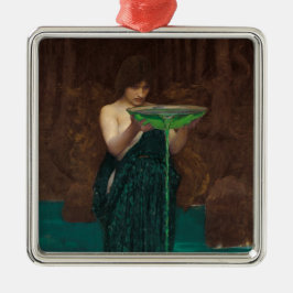Wasserhaus Vor Raphaelit Circe Invidiosa Silbernes Ornament