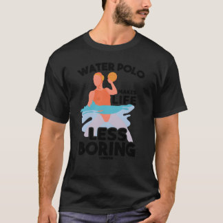 Wasserinstallateur Wassersport Aquapolo-Geschenk M T-Shirt