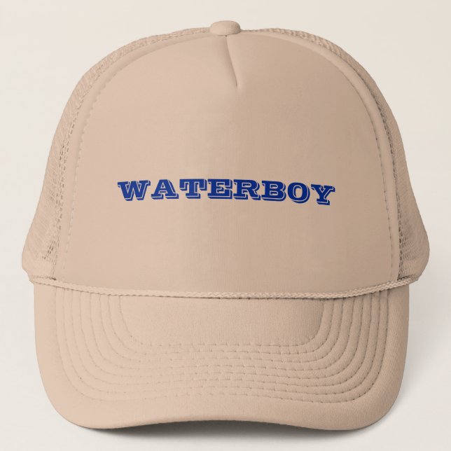 Wasserjunge Hut. Truckerkappe (Vorderseite)