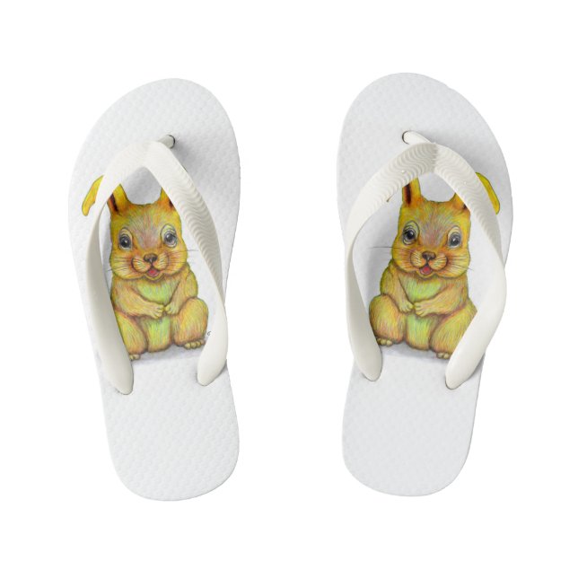 Wasserkaninchen Kinderbadesandalen (Fußbett)