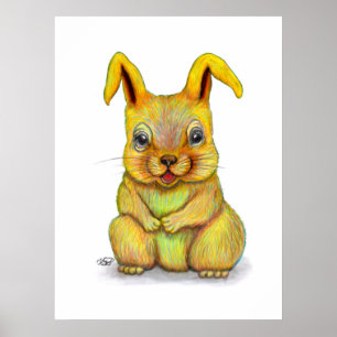 Wasserkaninchen Poster