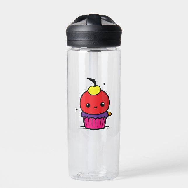 Wasserkartonflasche Trinkflasche (Vorderseite)