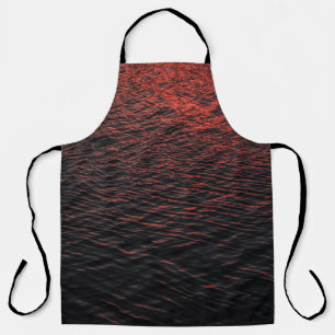 Wasserkörper bei Sonnenuntergang Schürze