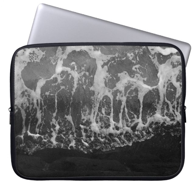 WASSERKÖRPER MIT BUBBELLEN LAPTOPSCHUTZHÜLLE (Vorderseite)