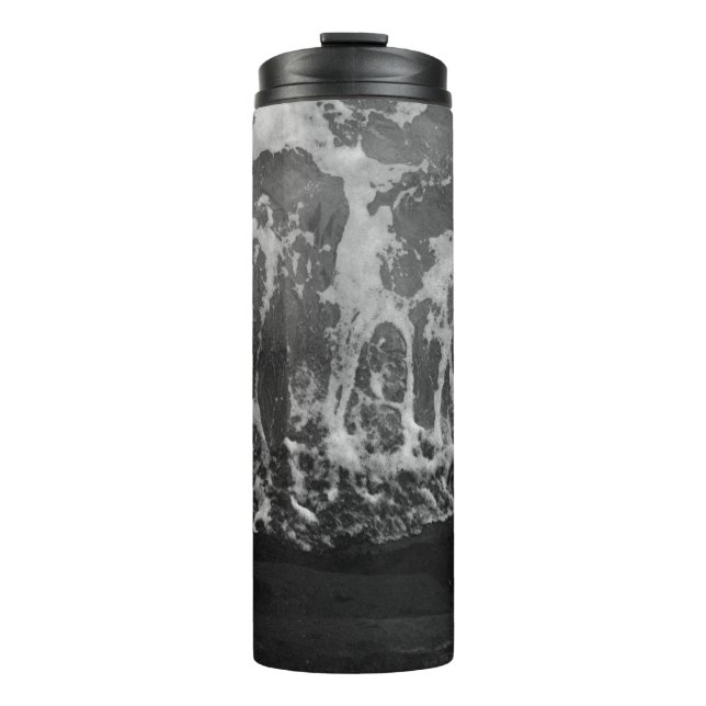 WASSERKÖRPER MIT BUBBELLEN THERMOSBECHER (Vorderseite)