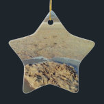 Wasserkreislauf in Sand on Beach, Sommerzeit Keramik Ornament<br><div class="desc">Wasserkreislauf in Sand on Beach,  Sommerzeit,  können Sie Ihren Text oder Ihre Monogramm hinzufügen</div>