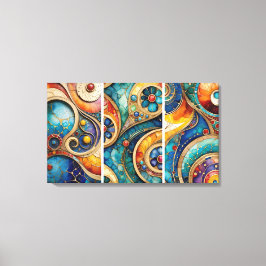 Wasserkreislauf Leinwanddruck