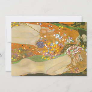 Wasserläufer II von Gustav Klimt, Jugendstil