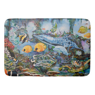 Wasserlebenbadmatte Badematte