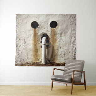 Wasserleitung Anthropomorphe Kunst Wandteppich