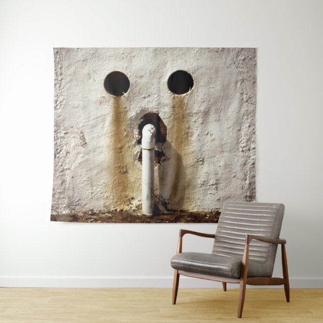 Wasserleitung Anthropomorphe Kunst Wandteppich (Beispiel (Horizontal))